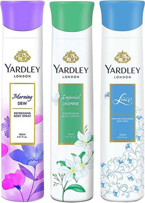 Yardley London Deodorants combo No-38 Combo Set(Set of 3)