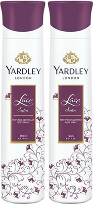 

Yardley london Sandalwood and Lace Satin Combo Set(Set of 2)