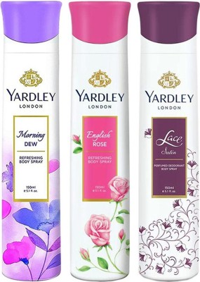 Yardley London Deodorants combo No-31 Combo Set(Set of 3)