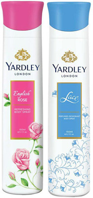 

Yardley london English Rose and Lace Combo Set(Set of 2)