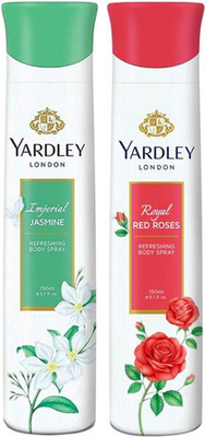 

Yardley london Jasmine and Red Roses Combo Set(Set of 2)