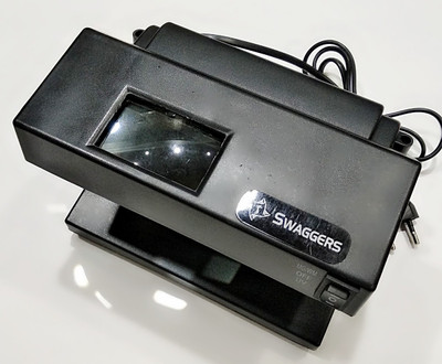 DRMS STORE Mini Detector Countertop Counterfeit Currency Detector  (UV, MG) Countertop Currency Detector(MG)