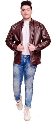 Veerji Full Sleeve Solid Men Jacket