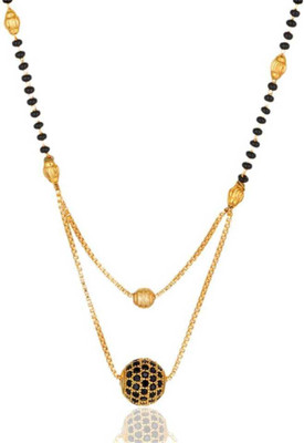 nilkanth Laforword Jewellery for SIMPLE DESIGNER Women Mother of Pearl Mangalsutra Mother of Pearl Mangalsutra