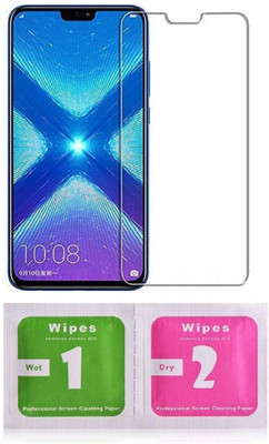 HOBBYTRONICS Tempered Glass Guard for Honor 8X(Pack of 1)