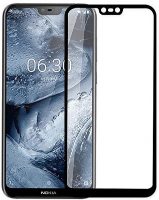 DSCASE Tempered Glass Guard for Nokia 6.1 Plus(Pack of 1)