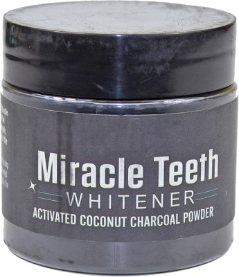 AEFSATM MIRACLE TEETH WHITENER-ACIVATED CHARCOAL POWDER-1 Teeth Whitening Kit