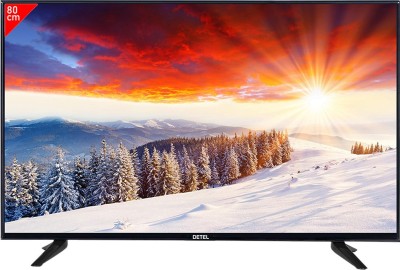 Detel 80cm (32 inch) HD Ready LED Smart TV(DI32SFA STAR)