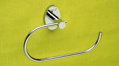 Epraiser TRI-104 Brass Chrome Plated Classic & Contemporary Designed Towel Holder(Brass, Silver Plated)