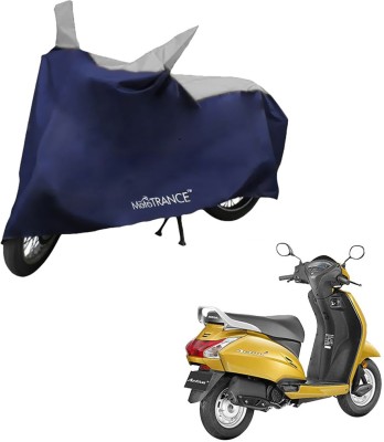 MOTOTRANCE Two Wheeler Cover for Honda(Activa 5G, Blue)