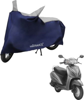 MOTOTRANCE Two Wheeler Cover for Honda(Activa 3G, Blue)