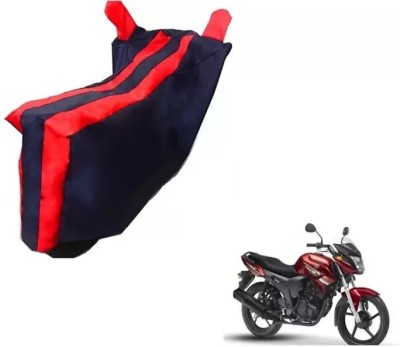 ELECTRIBLES Two Wheeler Cover for Yamaha(SZ-RR, Red, Black)