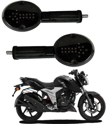 BRPEARl Front, Rear, Side LED Indicator Light for TVS Apache RTR 160(Red, Yellow)
