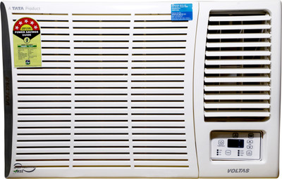 wac 185 dza r32 1 5 window voltas fixed speed original Voltas 1.5 Ton 5 Star Window AC - White(WAC 185 DZA (R32),...