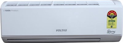 View Voltas 1.2 Ton 5 Star Split Inverter AC  - White(155V DZW (R32), Copper Condenser)  Price Online