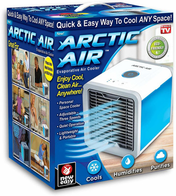 

Voltegic ® Air Cooler USB Arctic Air Portable Mini Table Fan, Humidifier, Purifier Room/Personal Air Cooler(Multicolor, 1 Litres)