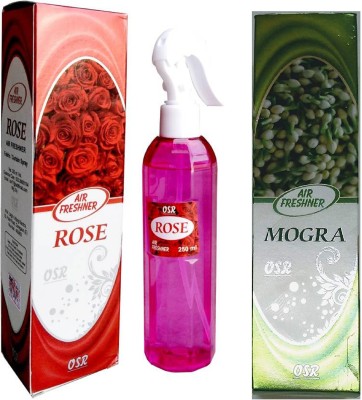 OSR Rose, Mogra Spray(2 x 250 ml)