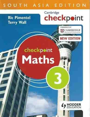 Cambridge Checkpoint Maths Student Book - 3 (South Asian Edition)(English, Paperback, Ric Pimentel Terry Wall)