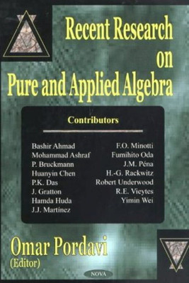 Recent Research on Pure & Applied Algebra(English, Hardcover, unknown)