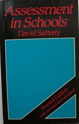 Assessment in Schools(English, Paperback, Satterly David)