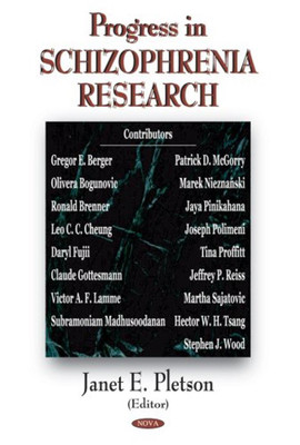 Progress in Schizophrenia Research(English, Hardcover, unknown)