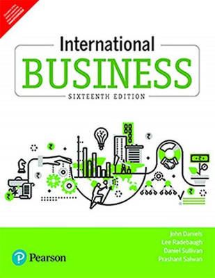 International Business, 16th Edition(English, Paperback, John Daniels 
 Lee Radebaugh
Daniel Sullivan 
 Prashant Salwan)