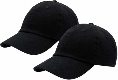 ROY Self Design Sports/Regular Cap Cap(Pack of 2)