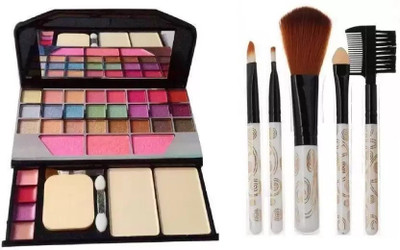 Sah&Shi 6155 Makeup kit + 5 pcs Makeup Brush(2 Items in the set)