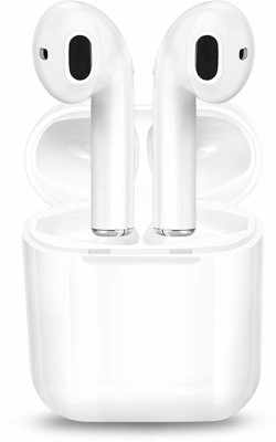 Avlokan I7s Twins Portable True Wireless Earbuds with Charging Cable Bluetooth(White, True Wireless)