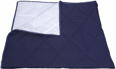 DHANYA FURNISHING Elastic Strap King Size Waterproof Mattress Cover(Blue)