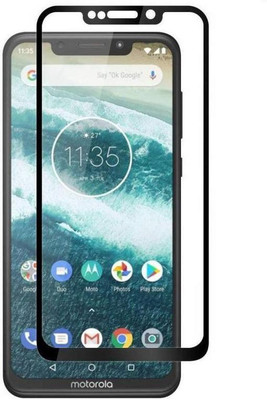 Hyper Edge To Edge Tempered Glass for Motorola One Power(Pack of 1)