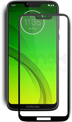 LIKEDESIGN Edge To Edge Tempered Glass for Motorola Moto G7 Power(Pack of 1)