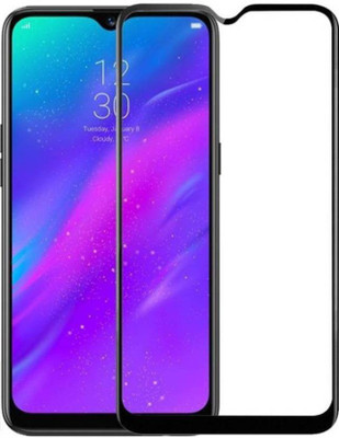 Hyper Edge To Edge Tempered Glass for Realme 3, Vivo Y93(Pack of 1)