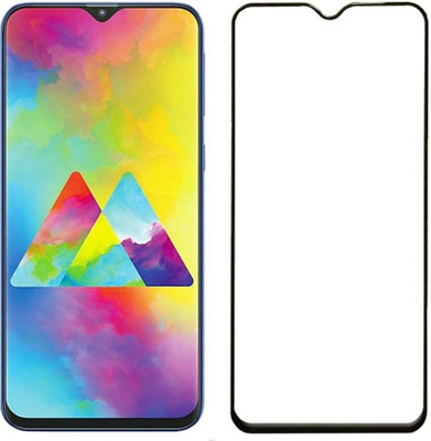 LIKEDESIGN Edge To Edge Tempered Glass for Samsung Galaxy M20, Samsung Galaxy A10(Pack of 1)