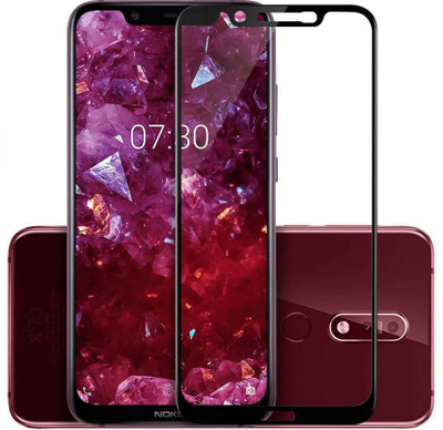 SMARTCASE Tempered Glass Guard for NOKIA 8.1(Pack of 1)