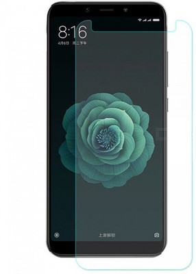 welldesign Tempered Glass Guard for Mi A2(Pack of 1)