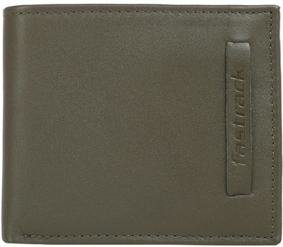 

Fastrack Men Green Wallet(4 Card Slots), Khaki green