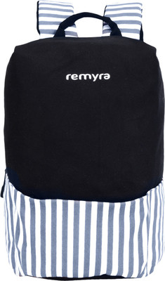 

Remyra Canvas Casual Backpack for College Bags Girls Style and Travel Laptop Bag Water Resistant Mens and Women (White and Black) Waterproof Daypack(Black, White, 29 L)
