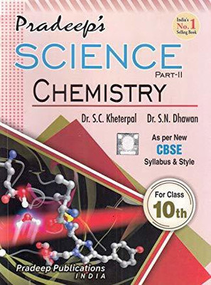 Pardeep's Science Chemistry Part-2 for Class 10th (2019-2020) Examination(English, Paperback, Pradeep Publications)