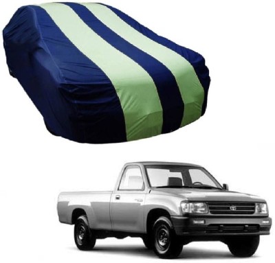 Carrogen Car Cover For Toyota T100 (With Mirror Pockets)(Green, Blue)