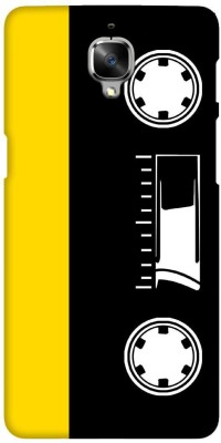 Smutty Back Cover for OnePlus 3T, A3010 - Cassette Print(Multicolor, Hard Case, Pack of: 1)