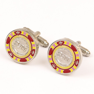 69th Avenue Metal Cufflink Set(Multicolor)