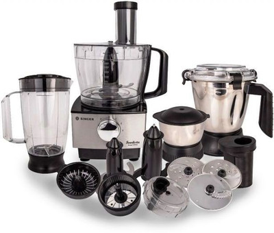 

Singer FOODISTA SUPREME 1000 W Food Processor(Black)