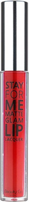 

STAY FOR ME STAY FOR ME™ - Moist Glam Lip Lacquer / Gloss | Colour – 01 Racy red(0.5 ml, 01 Racy red)