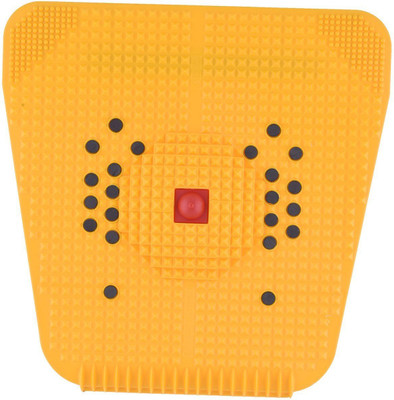 SNAPDOT Accupressure Percare Magnet Accupressure Percare Magnet-Pyramidal Foot Relief Mat Massager(Yellow)