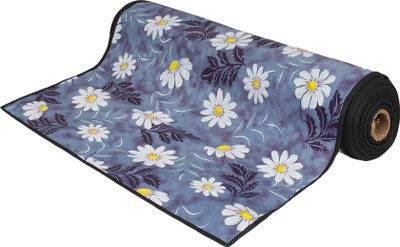 LITHARA PVC (Polyvinyl Chloride) Drawer Mat(Blue, Medium)