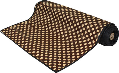 LITHARA PVC (Polyvinyl Chloride) Drawer Mat(Brown, Beige, Medium)