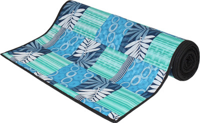 LITHARA PVC (Polyvinyl Chloride) Drawer Mat(Green, Blue, Large)