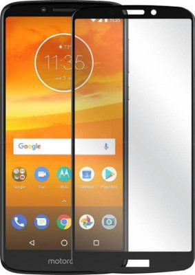 BlackBug Tempered Glass Guard for Moto E5 (Black)Screen Protector,Screen Guard,(Clear HD) 0.3mm, 2.5D(Pack of 1)