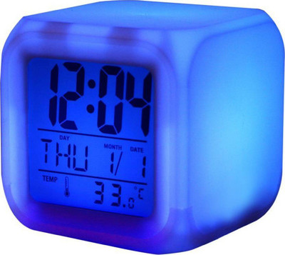 BHADANI SALES Digital Multicolor Clock